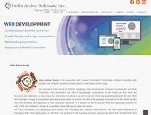 Tablet Screenshot of indiaactive.com